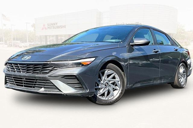 2025 Hyundai Elantra Hybrid Blue