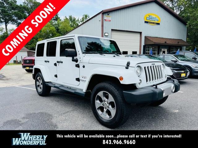 2018 Jeep Wrangler JK Unlimited Sahara