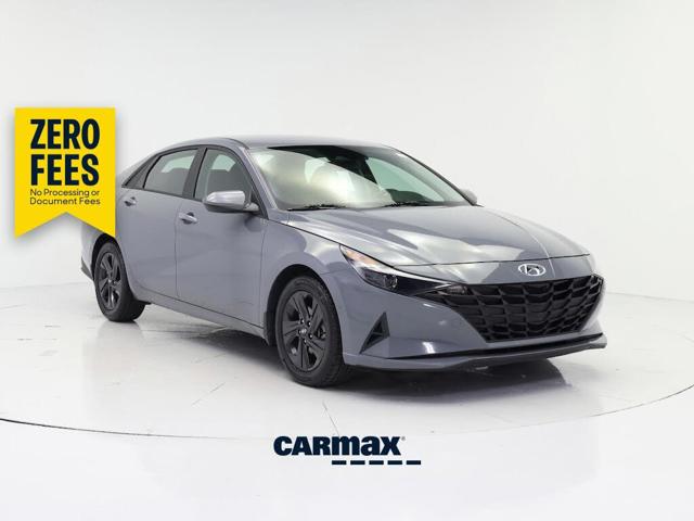 2022 Hyundai Elantra Hybrid Blue