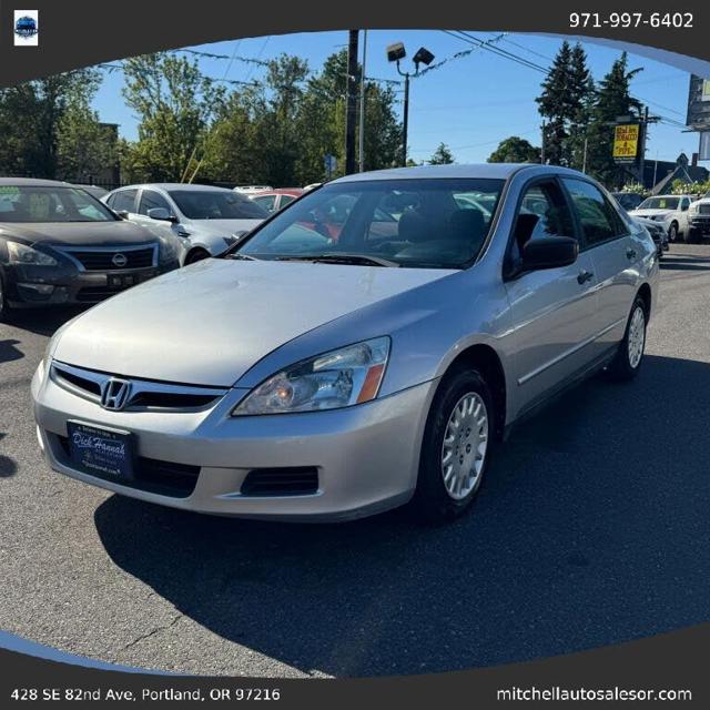 2007 Honda Accord Sdn Value Package