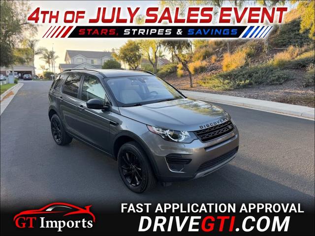 2018 Land Rover Discovery Sport SE