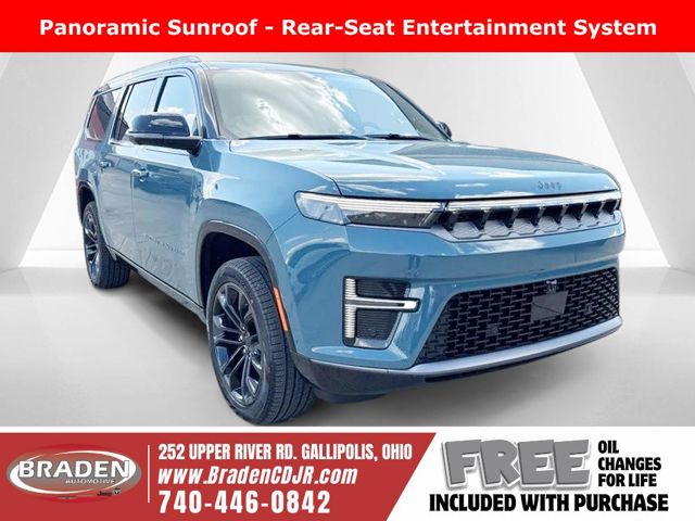 2026 Jeep Grand Wagoneer L Summit Obsidian 4WD