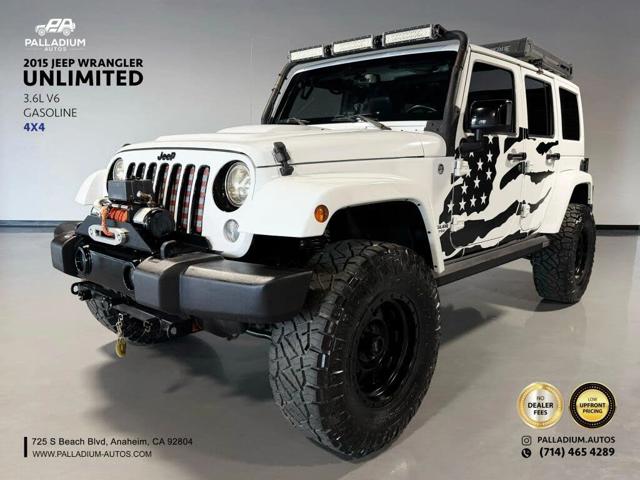 2015 Jeep Wrangler Unlimited Unlimited Altitude 4WD