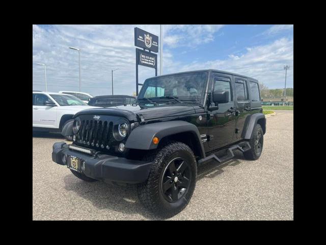 2018 Jeep Wrangler JK Unlimited JK Unlimited Sport S 4WD