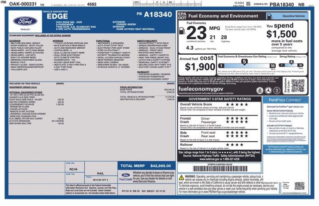 2023 Ford Edge SEL AWD