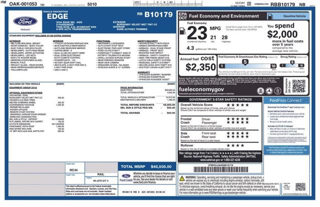 2024 Ford Edge SEL AWD