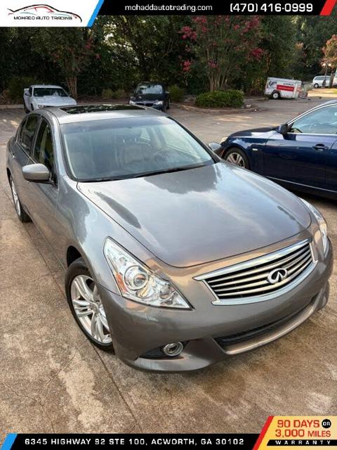 2012 Infiniti G25 x