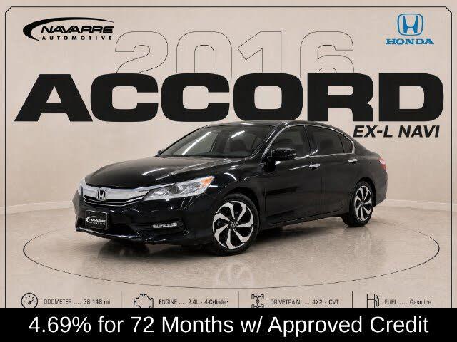 2016 Honda Accord EX-L w/Navi w/Honda Sensing
